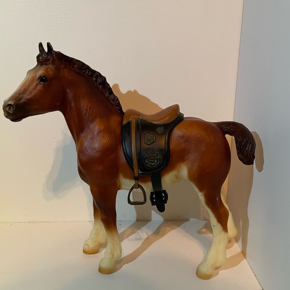 Breyer Toys Vintage Breyer Horse With Saddle Poshmark